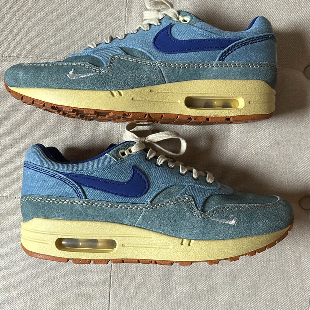 Nike Air Max 1 PRM “Dirty Denim”, Men’s Size 9.5 - Picture 4 of 6